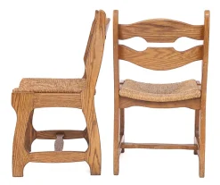 Clearance Pamono Vintage Chairs by Guillerme Et Chambron, 1950s, Set of 12