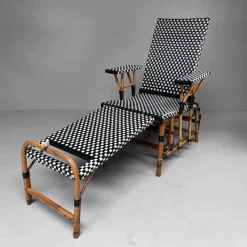 Pamono Vintage Chaise Longue Set from Maison Louis Drucker, 1970s, Set of 3><noscript><img width=