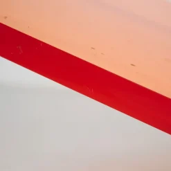 Pamono Vintage Chaise Lounge in Orange by Jean-Marie Massaud, 1990s><noscript><img width=