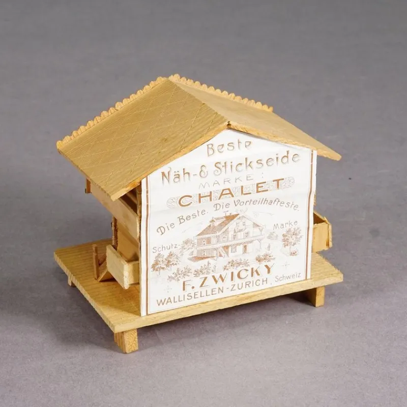 Pamono Vintage Chalet Deluxe Sewing Keepsake Box, 1950s> Trunks Crates & Baskets