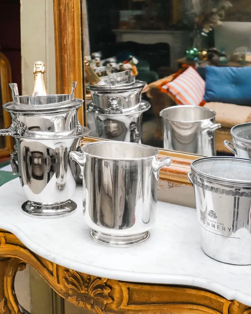 Pamono Vintage Champagne Cooler and Ice Bucket from Christofle Ormesson> Ice Buckets & Wine Coolers