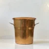 Pamono Vintage Champagne Cooler in Copper & Brass from Spring Culinox, Switzerland, 1970s> Ice Buckets & Wine Coolers