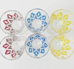 Discount Pamono Vintage Champagne Glasses Harlequin from VMC France, Reims, 1960s New, Set of 6