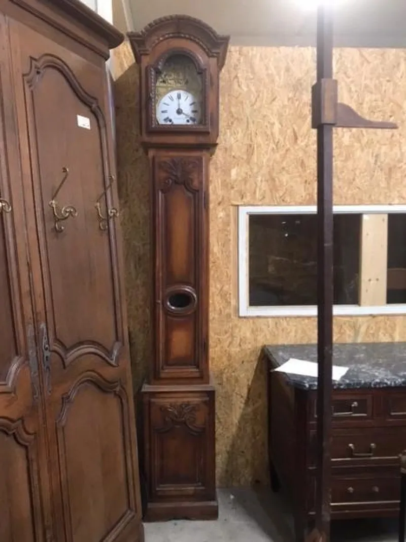 New Pamono Vintage Cherry Grandfather Clock