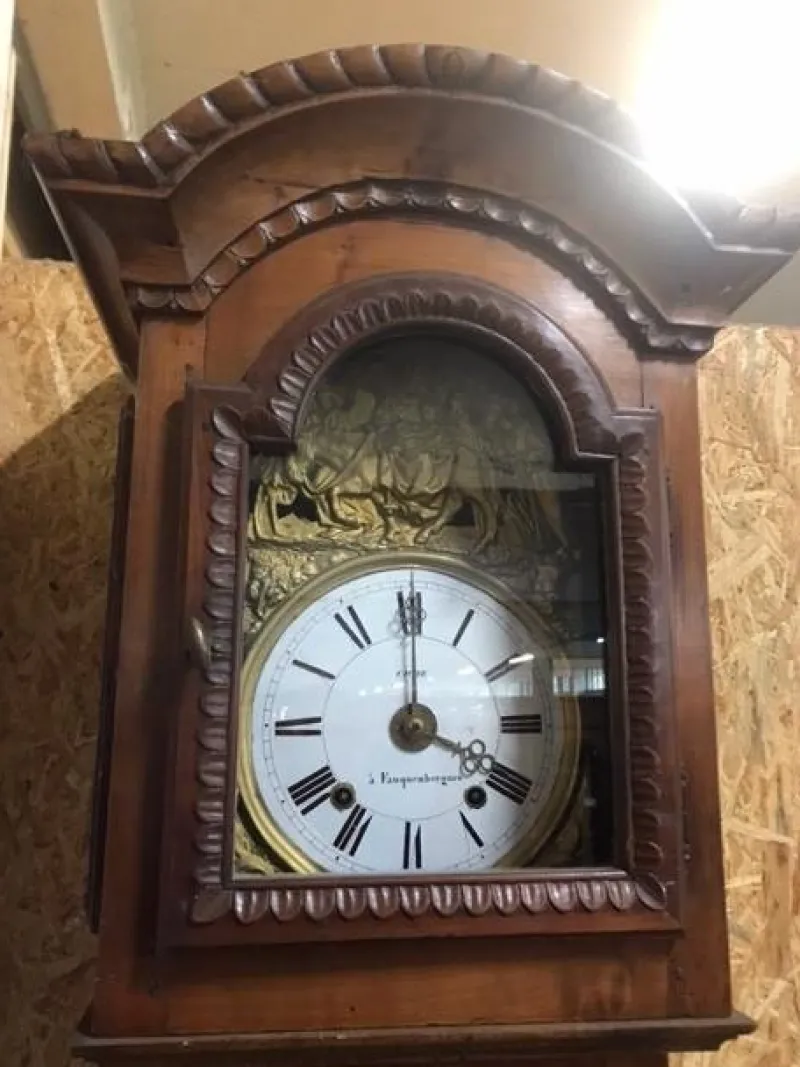 New Pamono Vintage Cherry Grandfather Clock