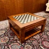 Pamono Vintage Cherrywood Game Table> Game Tables