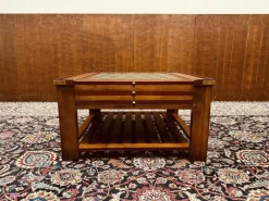 Pamono Vintage Cherrywood Game Table> Game Tables