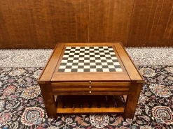 Pamono Vintage Cherrywood Game Table><noscript><img width=