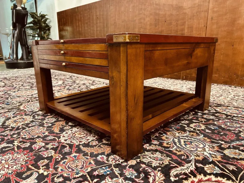 Pamono Vintage Cherrywood Game Table> Game Tables