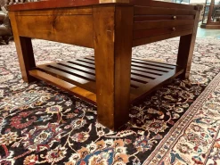 Pamono Vintage Cherrywood Game Table><noscript><img width=
