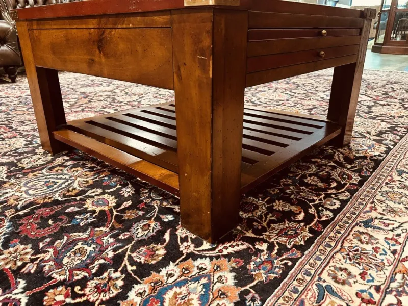 Pamono Vintage Cherrywood Game Table> Game Tables