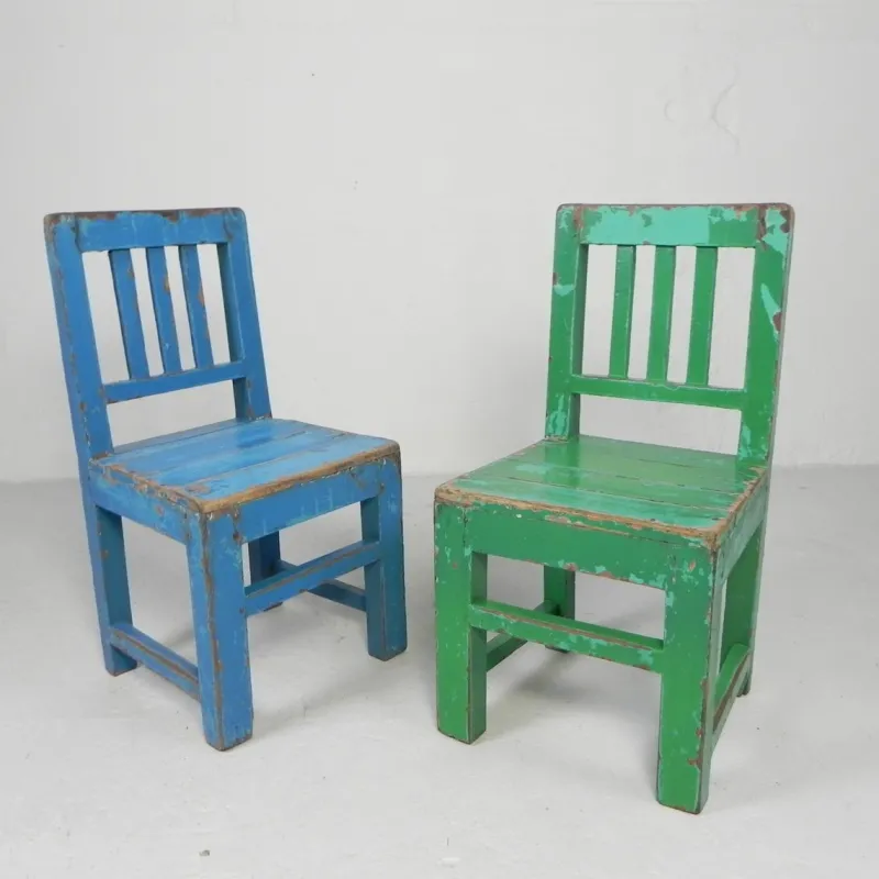Pamono Vintage Children's Chairs, 1950s, Set of 2> Children's Chairs