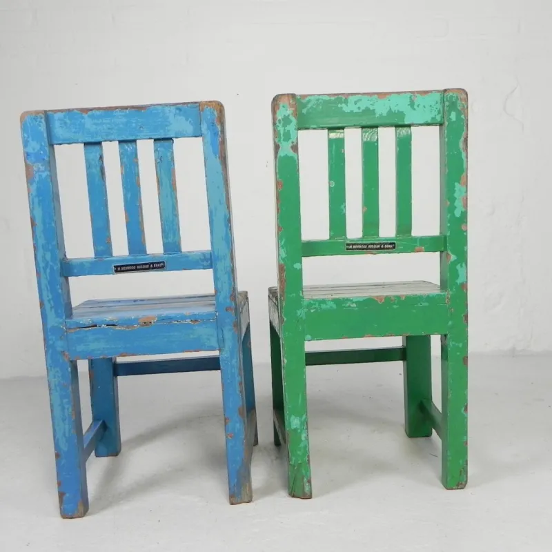 Pamono Vintage Children's Chairs, 1950s, Set of 2> Children's Chairs