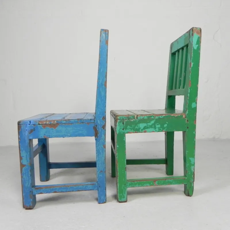 Pamono Vintage Children's Chairs, 1950s, Set of 2> Children's Chairs