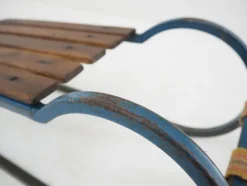 Best Pamono Vintage Children's Sleigh in Steel and Wood, 1920
