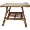 Pamono Vintage Children's Table in Rattan and Bamboo> Children's Tables