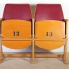 Pamono Vintage Cinema Bench from Ton, 1960s> Benches