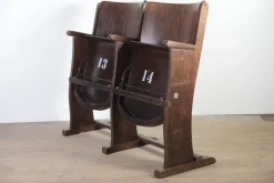 New Pamono Vintage Cinema Bench from Ton, 1960s