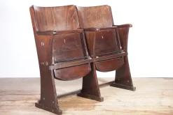 Pamono Vintage Cinema Bench from Ton, 1960s> Benches
