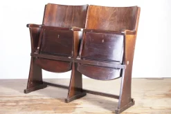 Pamono Vintage Cinema Bench from Ton, 1960s> Benches