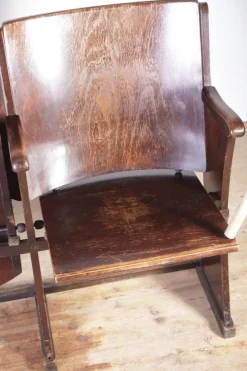 Pamono Vintage Cinema Bench from Ton, 1960s><noscript><img width=