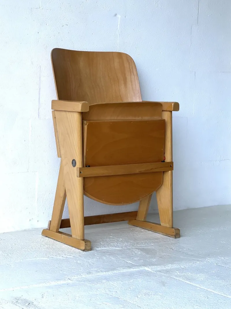 Pamono Vintage Cinema Seater from Ton, 1960