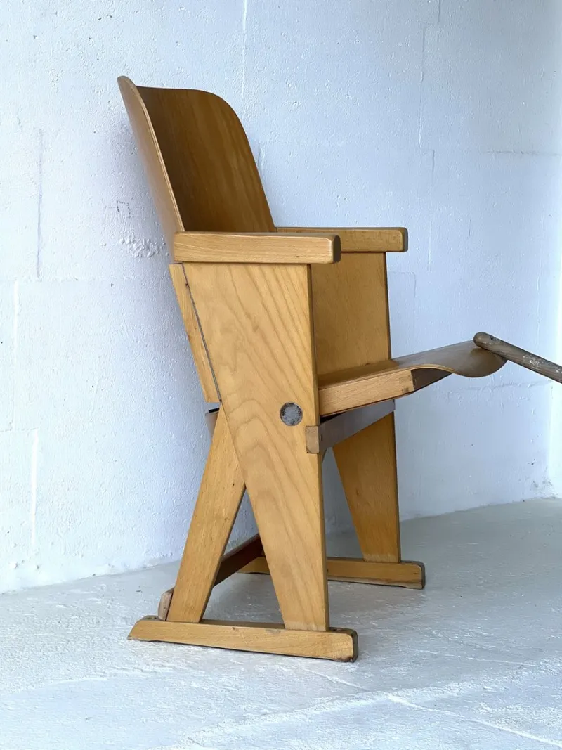 Pamono Vintage Cinema Seater from Ton, 1960