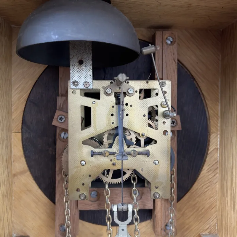 Pamono Vintage Clock by Guillerme Et Chambron for Votre Maison, 1970s> Clocks