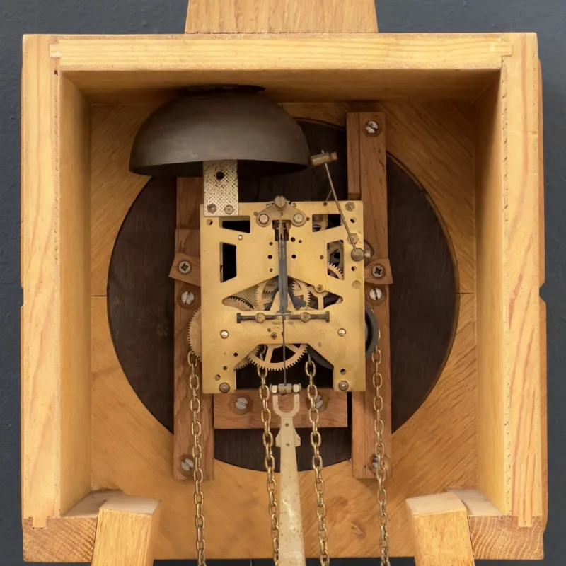 Pamono Vintage Clock by Guillerme Et Chambron for Votre Maison, 1970s> Clocks