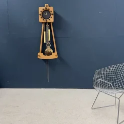 Pamono Vintage Clock by Guillerme Et Chambron for Votre Maison, 1970s><noscript><img width=