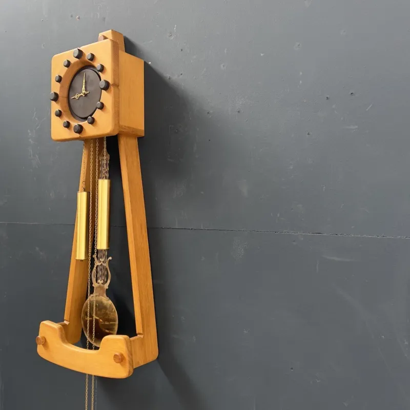 Pamono Vintage Clock by Guillerme Et Chambron for Votre Maison, 1970s> Clocks