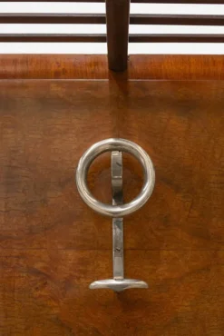 Pamono Vintage Coat Hanger Panel with Hat Rack, 1940s><noscript><img width=