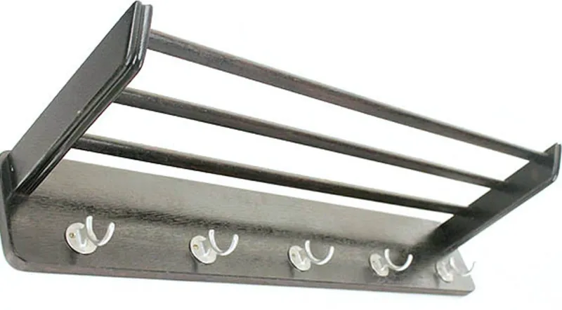 Pamono Vintage Coat Rack and Mirror, 1960s, Set of 2> Mirrors