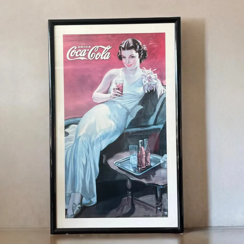 Pamono Vintage Coca Cola Poster, 1970s> Posters
