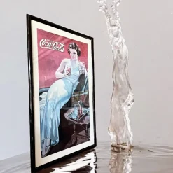 Pamono Vintage Coca Cola Poster, 1970s><noscript><img width=