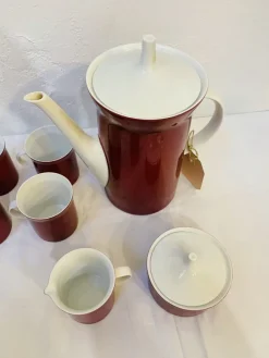 Pamono Vintage Coffee Service by Theo Baumann for Rosenthal, 1960s, Set of 21