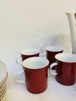 Pamono Vintage Coffee Service by Theo Baumann for Rosenthal, 1960s, Set of 21