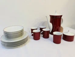 Pamono Vintage Coffee Service by Theo Baumann for Rosenthal, 1960s, Set of 21