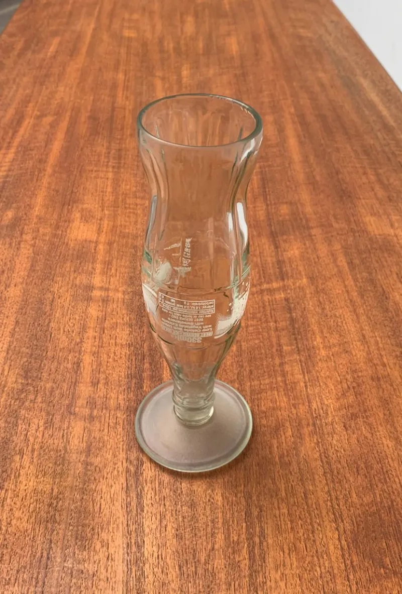 Discount Pamono Vintage Coke Bottle Drinking Glass from Coca-Cola