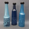 Pamono Vintage Collectible Glass Bottles by Salvador Dali, 1970s, Set of 3> Bottles, Carafes & Jugs
