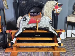 Pamono Vintage Collinson Rocking Horse, 1960s> Children's Chairs
