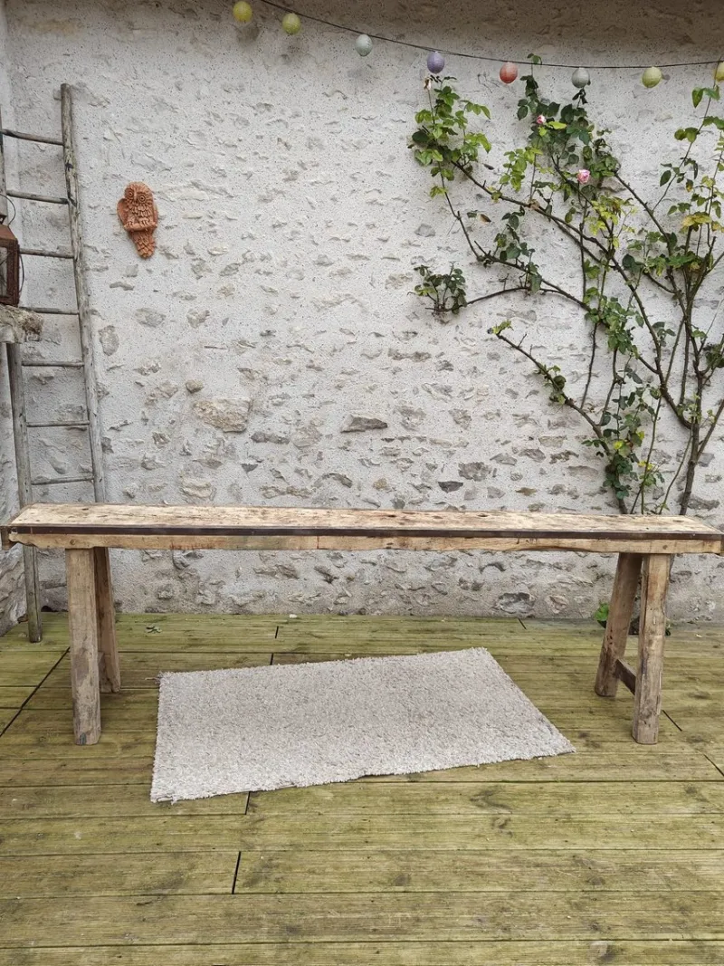 Hot Pamono Vintage Console Workbench, 1890s