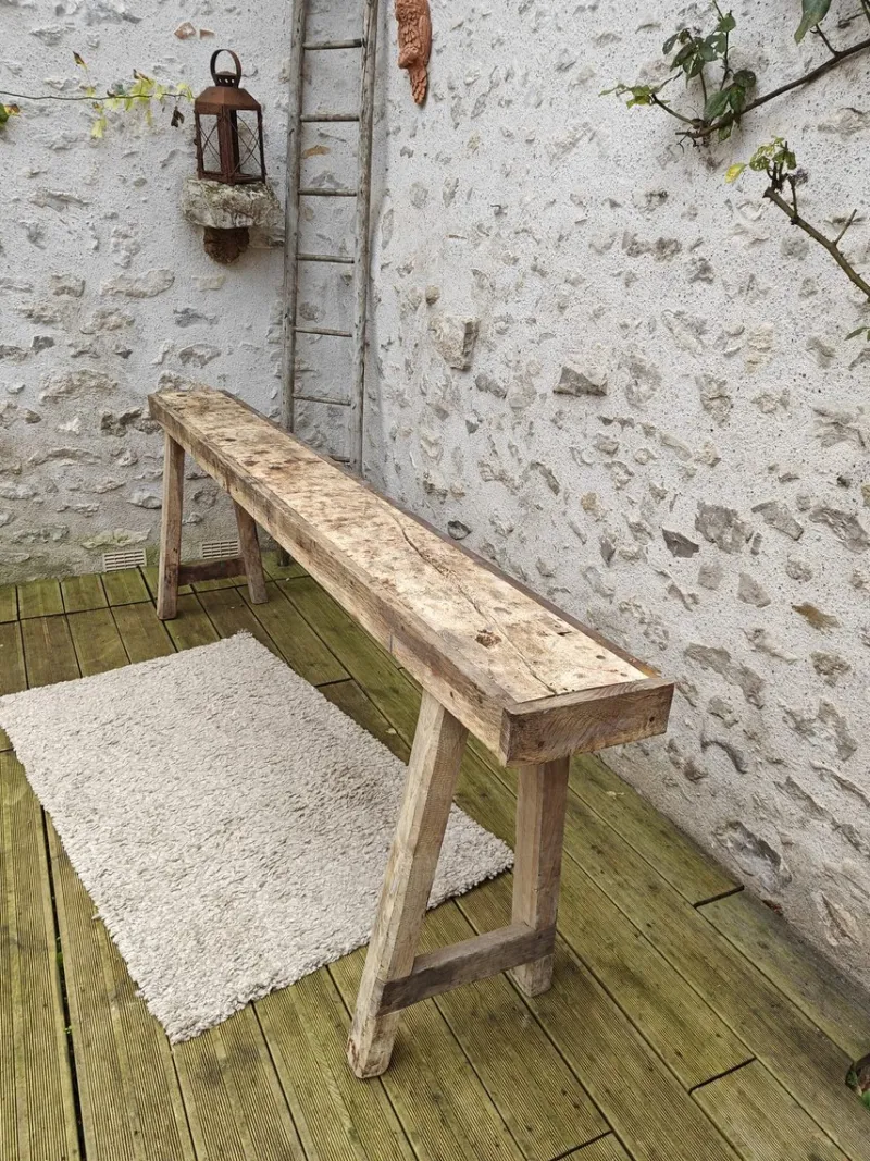 Hot Pamono Vintage Console Workbench, 1890s