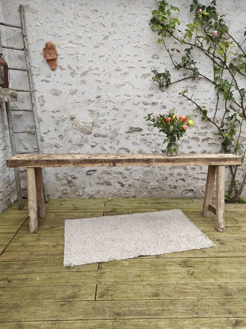 Hot Pamono Vintage Console Workbench, 1890s