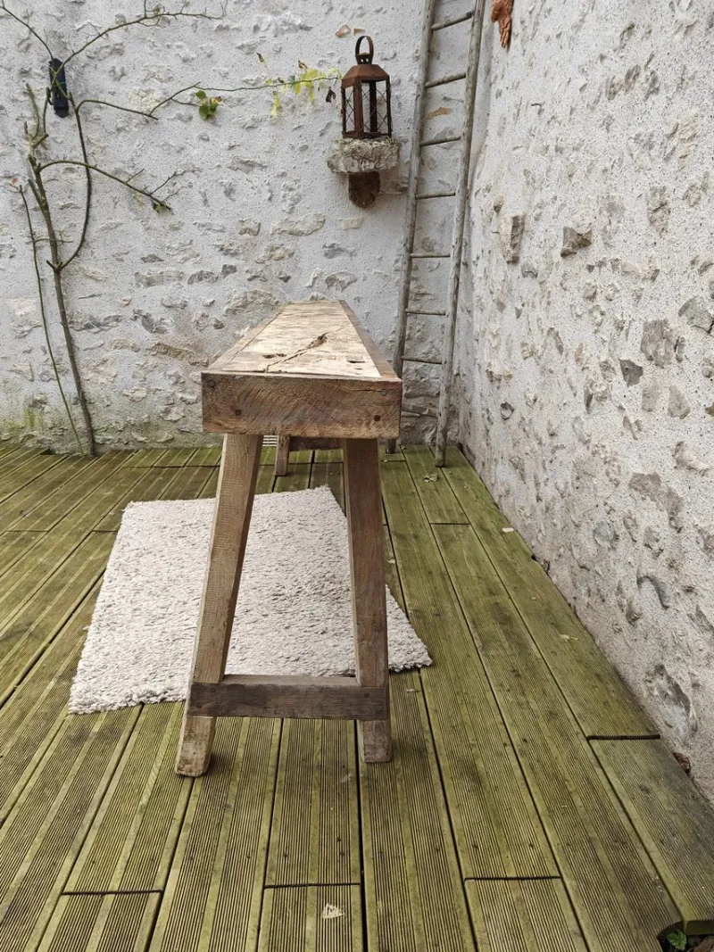 Hot Pamono Vintage Console Workbench, 1890s