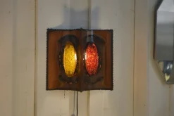 Pamono Vintage Copper and Resin Wall Light from Accolay, 1950s> Wall Lights & Sconces