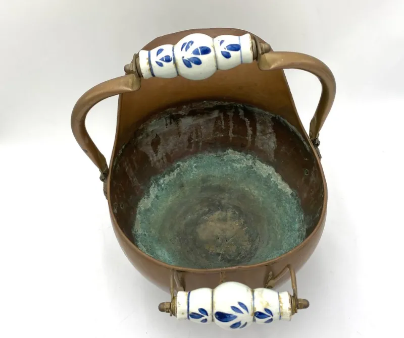 Pamono Vintage Copper Vessel, 1920s> Garden Accessories