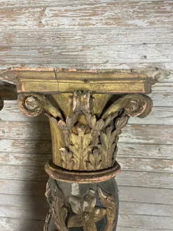Pamono Vintage Corinthian Pillars with Capitals, Set of 2><noscript><img width=