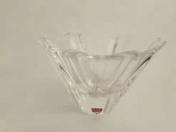 Outlet Pamono Vintage Corona Crystal Vase by Lars Hellsten for Orrefors, 1970s