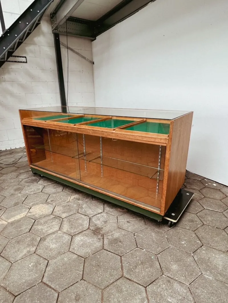 Pamono Vintage Counter by J. Bohnacker k.g. Blaubeuren, 1960s> Worktables & Workbenches